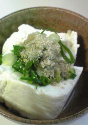 これぞ究極!手作り豆腐で冷奴♪ウマウマ～-レシピのメイン写真