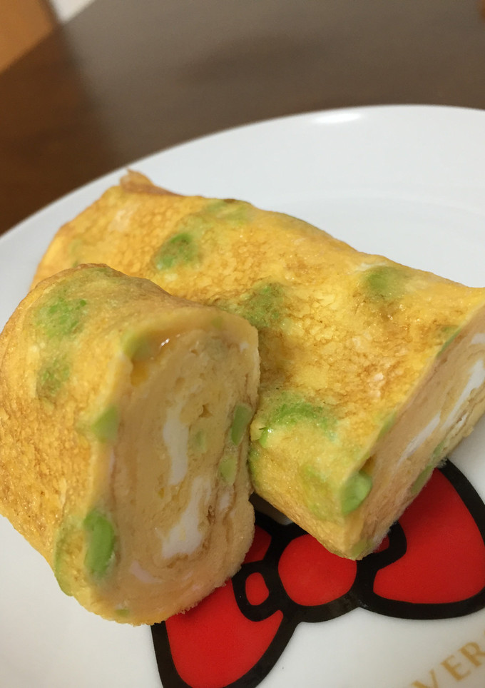 白だしで枝豆卵焼き-レシピのメイン写真