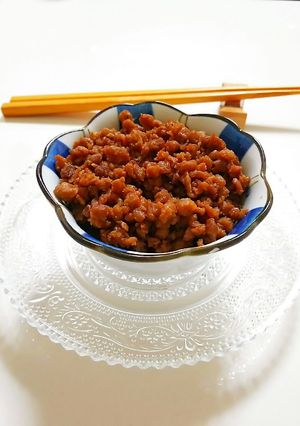 ☆ごはんのお供に☆大豆のお肉そぼろ-レシピのメイン写真