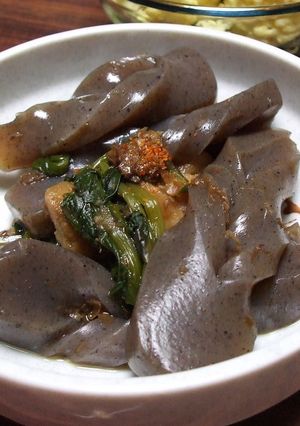 こんにゃくとお麩の簡単煮物-レシピのメイン写真