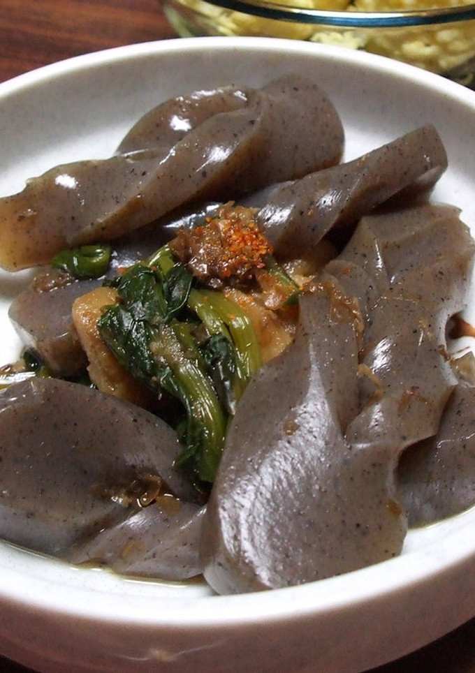 こんにゃくとお麩の簡単煮物-レシピのメイン写真