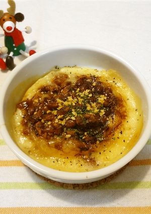 コーヒーかけて♡オトナ納豆ココットカマン-レシピのメイン写真