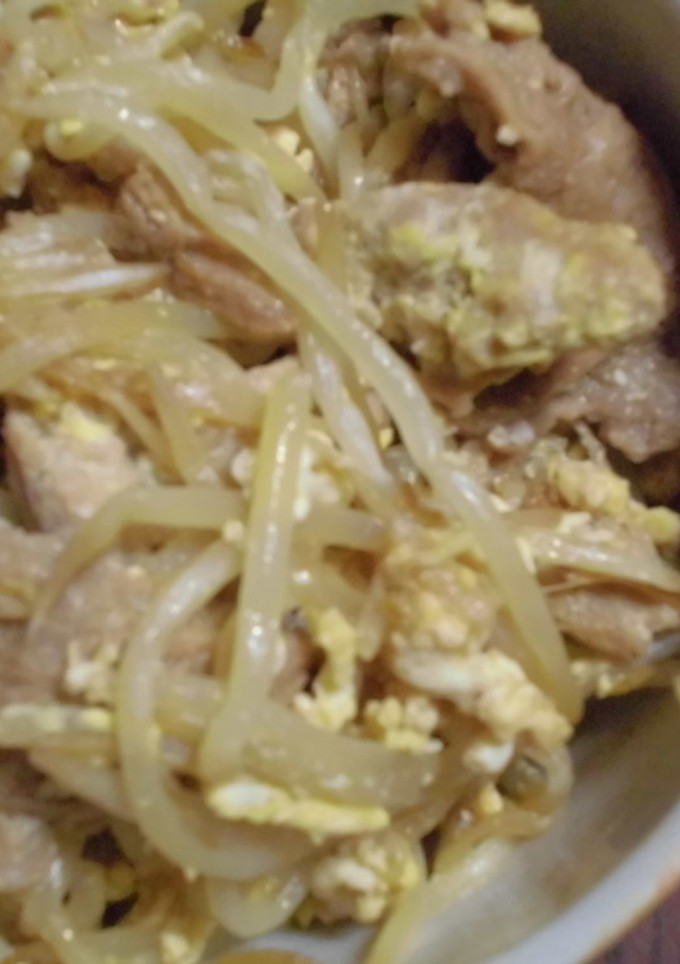 大豆のお肉で卵もやし炒め-レシピのメイン写真
