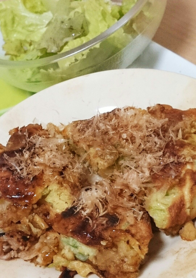 中華風★ふんわり海鮮お好み焼き-レシピのメイン写真