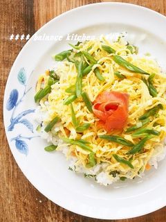ダイエットに!!ぬか漬けで ちらし寿司-レシピのメイン写真
