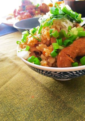 こてっちゃんで簡単モツの炊き込みご飯！-レシピのメイン写真