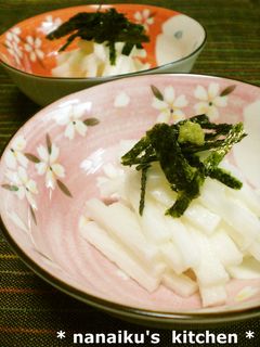 簡単おつまみ♡長芋短冊醤油がけ-レシピのメイン写真