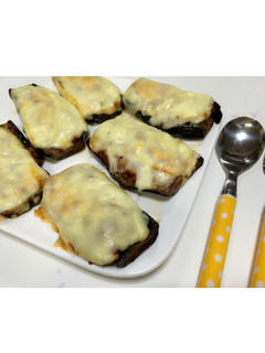 茄子のミートチーズ焼き-レシピのメイン写真