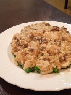 チンジャオロースの豆腐餡かけ-レシピのメイン写真