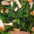 簡単!ほうれん草ベーコン・茸のバター炒め
