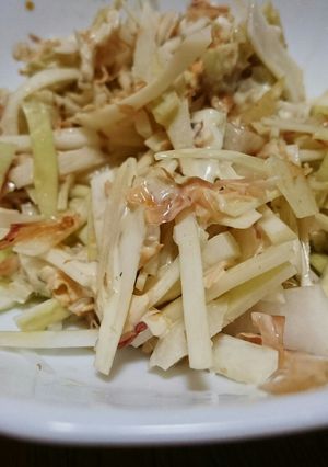 大根の皮のおかかマヨあえ-レシピのメイン写真