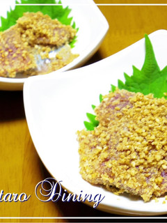 小鉢仕立ての☆づけ秋刀魚の胡麻和え☆-レシピのメイン写真