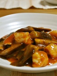 海老とナスのチリソース炒め-レシピのメイン写真