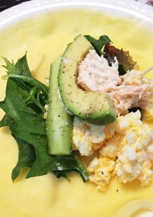 休日の朝ご飯＊具沢山のご馳走クレープ-レシピのメイン写真