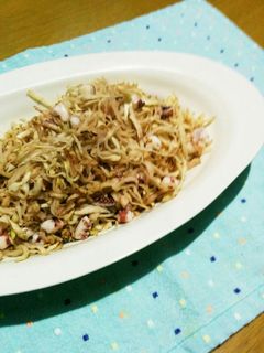 切り干し大根炒めwithゲソ-レシピのメイン写真