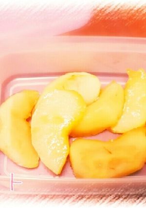 林檎+調味料で林檎のコンポート-レシピのメイン写真