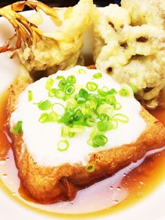 厚揚げの揚げだしトロロがけ-レシピのメイン写真