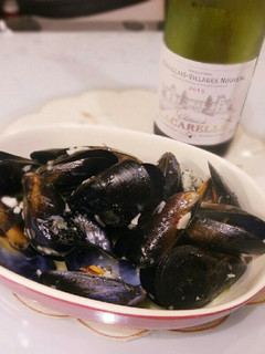 簡単 短時間/ムール貝の酒蒸し-レシピのメイン写真
