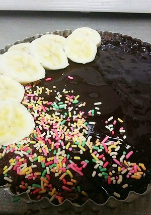 生チョコプリンバナナタルト-レシピのメイン写真