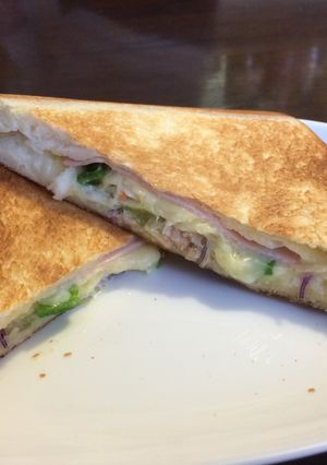 創作ホットサンド-レシピのメイン写真