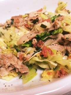 豚肉とキャベツのさっぱり炒め-レシピのメイン写真