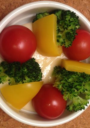 お酒に合う！カラフル野菜のココットカマン-レシピのメイン写真