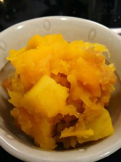 離乳食さつまいもとかぼちゃのリンゴ煮-レシピのメイン写真