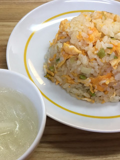 創味シャンタンで!ネギチャーハン&スープ-レシピのメイン写真