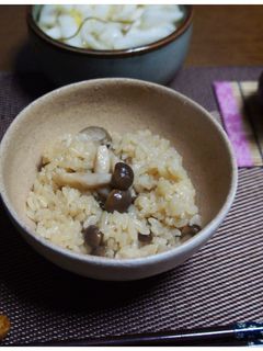 基本の炊き込みご飯…しめじご飯-レシピのメイン写真