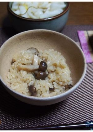 基本の炊き込みご飯…しめじご飯-レシピのメイン写真