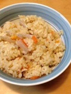 おばあちゃんの味!ほかほか炊き込みご飯-レシピのメイン写真