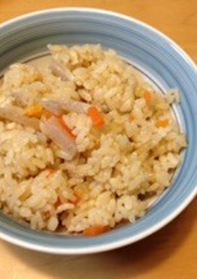 おばあちゃんの味！ほかほか炊き込みご飯-レシピのメイン写真