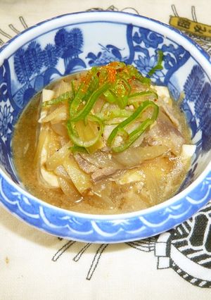 味噌肉豆腐-レシピのメイン写真