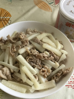 簡単！シャンタンで豚肉と大根炒め-レシピのメイン写真
