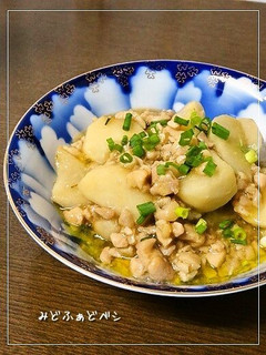 Oilで華やかな味わい✿里芋の味噌煮-レシピのメイン写真