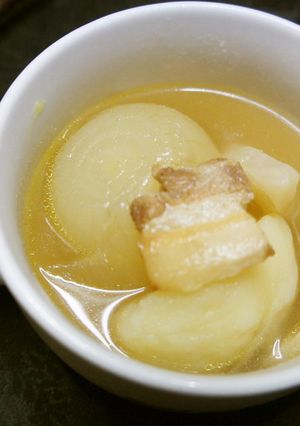 冬の白い野菜ポトフ カレー風味-レシピのメイン写真