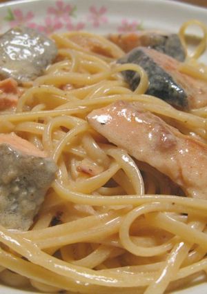 レモン× ガーリック☆鮭のクリームパスタ-レシピのメイン写真