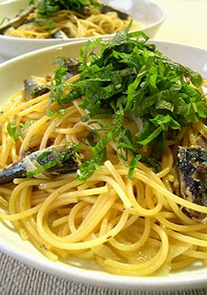 オイルサーディンのレモン醤油パスタ-レシピのメイン写真