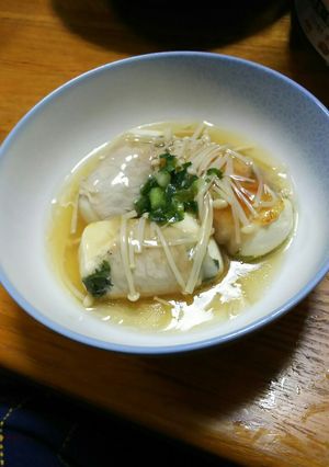 肉巻き豆腐の中華風餡かけ-レシピのメイン写真