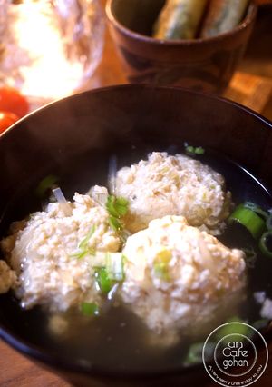 とろける〜♡絶品!春雨入りふわふわ鶏団子-レシピのメイン写真