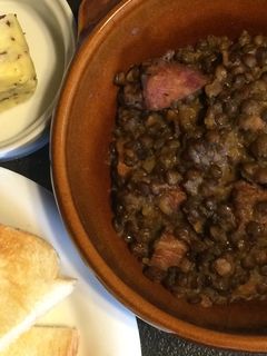ランティーユ(レンズ豆)ソーセージ煮込み-レシピのメイン写真