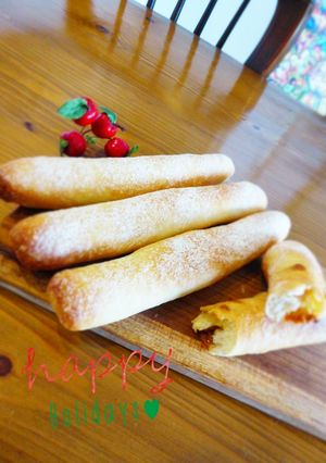 りんごキャラメル♡スティックフランス☆-レシピのメイン写真