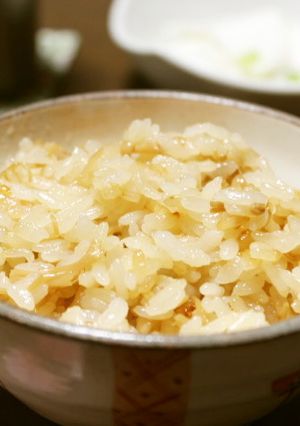 激うま！超簡単！なめ茸の炊き込みご飯-レシピのメイン写真