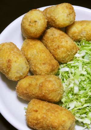 スペインの味☆タラとジャガイモのコロッケ-レシピのメイン写真