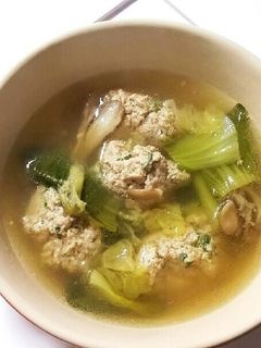 低糖質レシピ☆肉団子のあったか中華スープ-レシピのメイン写真