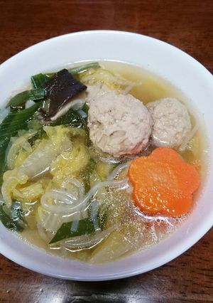 肉団子の中華鍋-レシピのメイン写真