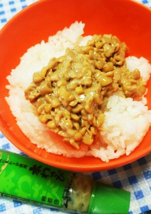 ピリ辛わさび納豆ご飯-レシピのメイン写真