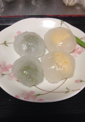簡単片栗粉で水まんじゅう-レシピのメイン写真