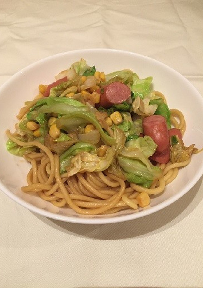 しょうゆ焼きそば-レシピのメイン写真