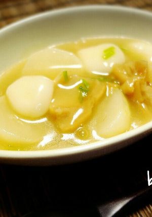 あったか！車麩と蕪の白玉あんかけ煮-レシピのメイン写真